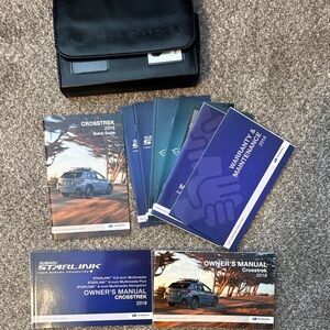 Black Owner's Manual Set